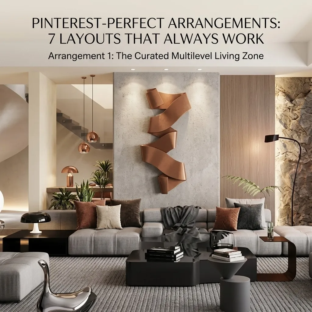 Italian interior design and 3D wall decor