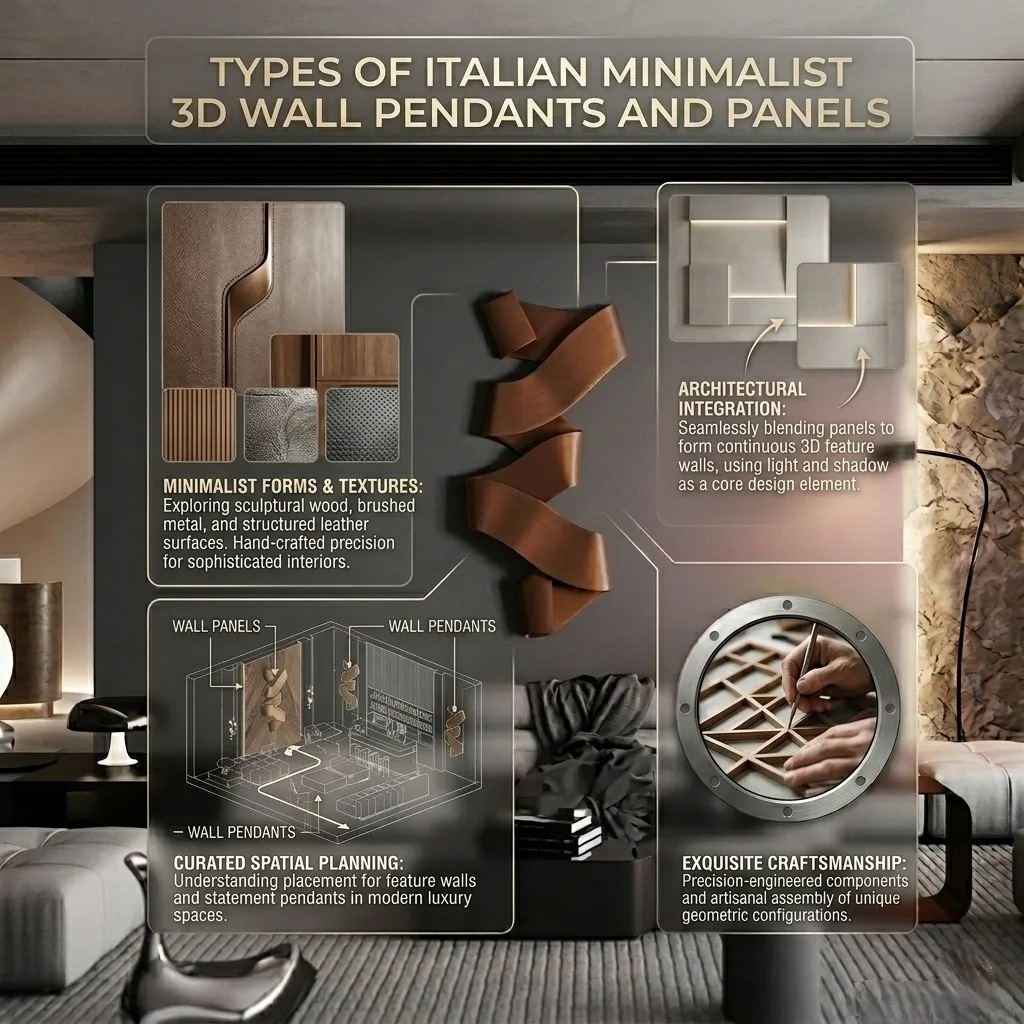 Restaurant wall decoration 3D wall art