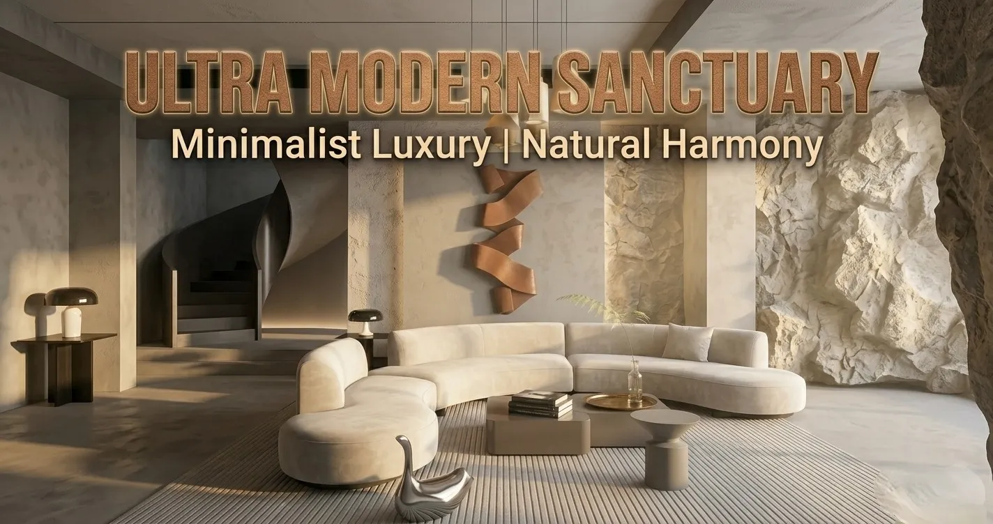 Italian minimalist restaurant 3D wall decor